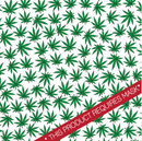 Printed Pattern Heat Transfer Vinyl - 420 Cannabis Plant