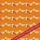 Pumpkin Spice 12" Pattern Heat Transfer Vinyl / Siser Easy Patterns / Printed HTV