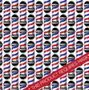 Patterned Heat Transfer Vinyl - Barbershop