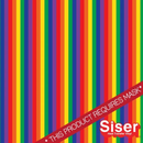 Printed Pattern Heat Transfer Vinyl - Rainbow Pride Stripes