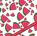 Printed Pattern Heat Transfer Vinyl - Watermelons