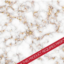 Printed Pattern Heat Transfer Vinyl - Gold Marble
