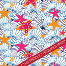 Printed Pattern Heat Transfer Vinyl -Under the Sea