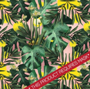 Summer Palms & Lemons Pattern 12" Pattern Heat Transfer Vinyl / Siser Easy Patterns / Printed HTV