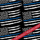 Printed Pattern Heat Transfer Vinyl | Police Flags | Thin Blue Line | Blue Line