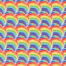Pattern Permanent Vinyl-  WaterColor Rainbow - Permanent Vinyl / Printed Permanent Vinyl