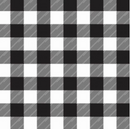 Pattern Permanent Vinyl-  Black and White Buffalo Plaid - Permanent Vinyl / Printed Permanent Vinyl