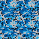 Pattern Permanent Vinyl-  Blue Army Camo - Permanent Vinyl / Printed Permanent Vinyl