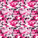 Pattern Permanent Vinyl-  Pink Army Camo - Permanent Vinyl / Printed Permanent Vinyl