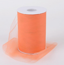 6" x 100 yard Tulle - Orange