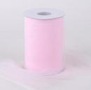 6" x 100 yard Tulle - Light Pink
