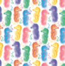 Seahorse 12" Pattern Heat Transfer Vinyl / Siser Easy Patterns / Printed HTV