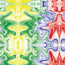 Primary Liquid Love 12" Pattern Heat Transfer Vinyl / Siser Easy Patterns / Printed HTV