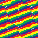 Printed Pattern Heat Transfer Vinyl - Autism Awareness Brush