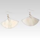 Fan-Shaped Shell Earrings Sublimation