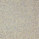 20" Siser Glitter Heat Transfer Vinyl |  Silver Confetti