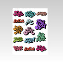 VTS Sub Adhesive Vinyl 13" x 19" Sublimation Sticker Sheets 10 Pack