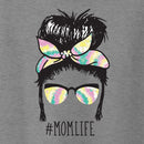 Tie Dye Messy Bun Mom Transfer