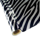 Laser Foil 12" StarCraft Electra Foil - Silver Zebra