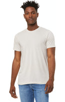 Heather Cement Bella + Canva Unisex CVC T-Shirt