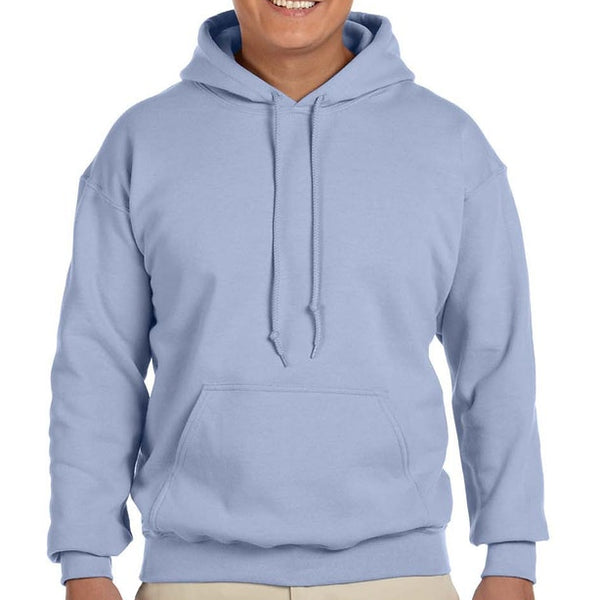 Carolina Blue Heavy Blend Hoodie | 50/50 Cotton-Polyester | XX-Large Comfort Hooded Sweatshirt - View #4
