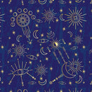 Celestial Permanent Vinyl / Printed Adhesive Vinyl / Pattern Permanent Vinyl