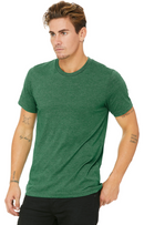 Heather Grass Green Bella + Canva Unisex Heather CVC T-Shirt