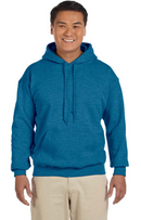 Antique Sapphire Blue Adult Unisex Heavy Blend™ 8 oz., 50/50 Hood