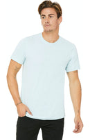 Heather Prism Ice Blue Bella + Canva Unisex Heather CVC T-Shirt