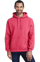 Heather Sport Scarlet Red Adult Unisex Heavy Blend™ 8 oz., 50/50 Hood