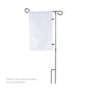 IRON GARDEN FLAG POLE 35" TALL