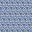 Permanent Vinyl -Blue Cheetah- Permanent Vinyl / Printed Permanent Vinyl