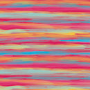 Permanent Vinyl- Warm Watermelon Stripes - Permanent Vinyl / Printed Permanent Vinyl