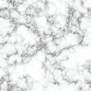 Pattern Permanent Vinyl- Silver Glitter Marble- Permanent Vinyl / Printed Permanent Vinyl