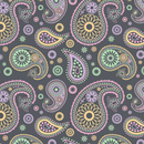 Pattern Permanent Vinyl- Pale Pastel Paisley- Permanent Vinyl / Printed Permanent Vinyl