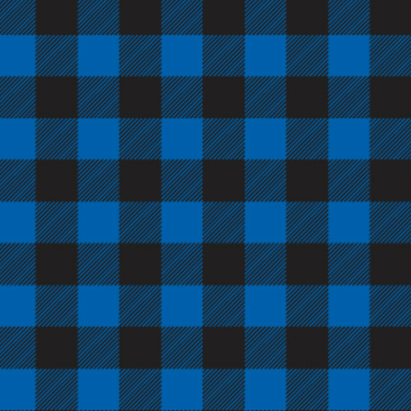 Royal blue and white plaid patterned vinyl, Heat Transfer/HTV or Adhes