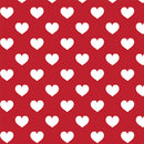 Permanent Vinyl- Simple Heart Red- Permanent Vinyl / Printed Permanent Vinyl