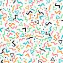 Permanent Vinyl -90's Confetti - Permanent Vinyl / Printed Permanent Vinyl