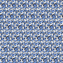 Permanent Vinyl -Blue Cheetah- Permanent Vinyl / Printed Permanent Vinyl