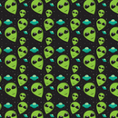 Permanent Vinyl -Aliens and Spaceships-Permanent Vinyl / Printed Permanent Vinyl