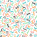 Permanent Vinyl -90's Confetti - Permanent Vinyl / Printed Permanent Vinyl