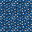 Permanent Vinyl -Blue Leopard -Permanent Vinyl / Printed Permanent Vinyl