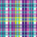 Permanent Vinyl -Summer Plaid-Permanent Vinyl / Printed Permanent Vinyl