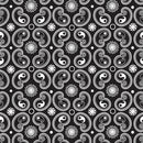 Permanent Vinyl -White on Black Bandana  - Permanent Vinyl / Printed Permanent Vinyl