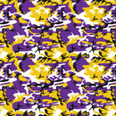 Permanent Vinyl -Army Camo Ath. Gold/Purple -Permanent Vinyl / Printed Permanent Vinyl