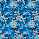 Pattern Permanent Vinyl- Army Camo Blues - Permanent Vinyl / Printed Permanent Vinyl
