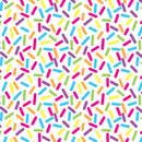 Permanent Vinyl -Rainbow Sprinkles- Permanent Vinyl / Printed Permanent Vinyl