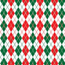 Permanent Vinyl -Argyle Christmas-Permanent Vinyl / Printed Permanent Vinyl