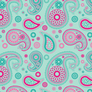 Permanent Vinyl -Wicked Watermelon Paisley -Permanent Vinyl / Printed Permanent Vinyl