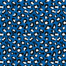 Permanent Vinyl -Blue Leopard -Permanent Vinyl / Printed Permanent Vinyl